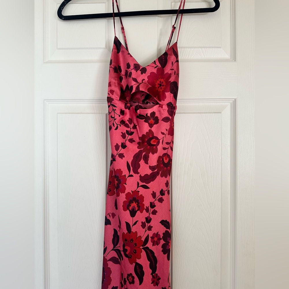 House of Harlow 1960 Floral Pink Dress